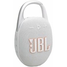 Колонка портативная JBL Колонка портативная Clip 5, 7Вт, белый