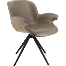 EVERPROF Обеденное кресло Aurora (Аврора) Экокожа Серый