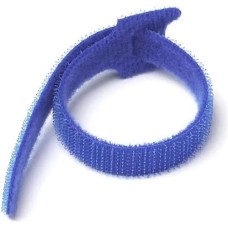 LANMASTER Хомут-липучка LAN-VCM310-BL 310x16мм (упак:20шт) нейлон/полиэтилен внутри помещений синий