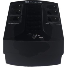 RASKAT Источник бесперебойного питания ИБП VS-850VA 850VA, 510Вт, 6хCEE 7