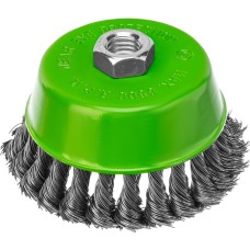 СИБРТЕХ Щетка для УШМ, 100 мм, М14, 