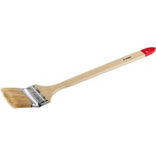 ЗУБР УНИВЕРСАЛ, 75 мм, 3″, светлая натуральная щетина, деревянная ручка, все виды ЛКМ, радиаторная кисть (01041-075)