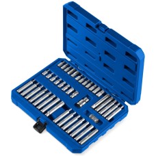 ЗУБР СБ-42, 42 шт (HEX, TX, SPLINE) хвостовик 10 мм под квадрат 1/2″ набор специальных бит (26551)