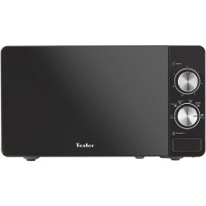 TESLER Микроволновая печь MM-2002, 700Вт, 20л, черный/серебристый