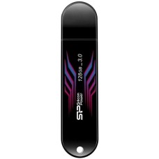 SILICON POWER Флешка USB Blaze B10 128ГБ, USB3.0, черный [sp128gbuf3b10v1b]