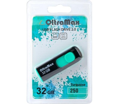 USB флэш-накопитель OLTRAMAX OM-32GB-250-бирюзовый