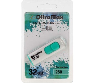 USB флэш-накопитель OLTRAMAX OM-32GB-250-бирюзовый