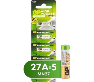 Элементы питания GP (02982) 27AFRA-2C5 (27A)