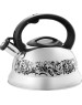 Чайник со свистком WEBBER BE-0520 Чайник из нерж.стали 3л, меняет цвет при закипании