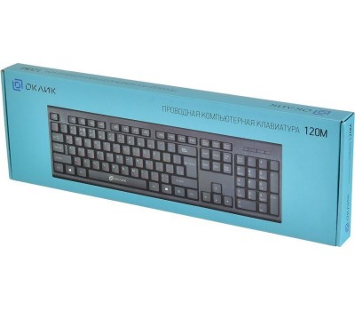Клавиатура ОКЛИК 120M черный
