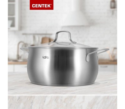 Кастрюля LARA LR02-354 ПРОВАНС 5.4л