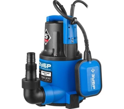 Дренажный насос ЗУБР НПЧ-Т3-750 Профессионал дренажный насос с минимальным уровнем откачки
