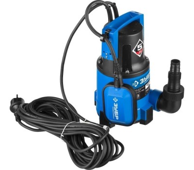 Дренажный насос ЗУБР НПЧ-Т3-750 Профессионал дренажный насос с минимальным уровнем откачки