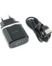 Сетевое ЗУ HOCO (6931474716293) C12Q 1USB 3.0A QC3.0 TYPE-C 1м черный