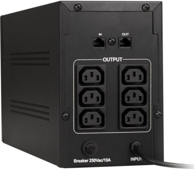 ИБП EXEGATE (285481) SpecialPro UNB-1000.LED.AVR.C13.RJ <1000VA/650W, LED, AVR,6*IEС-C13, RJ45/11, Black>