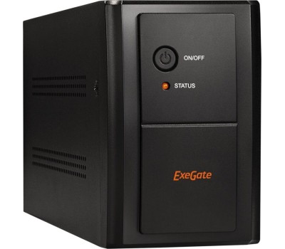 ИБП EXEGATE (285481) SpecialPro UNB-1000.LED.AVR.C13.RJ <1000VA/650W, LED, AVR,6*IEС-C13, RJ45/11, Black>
