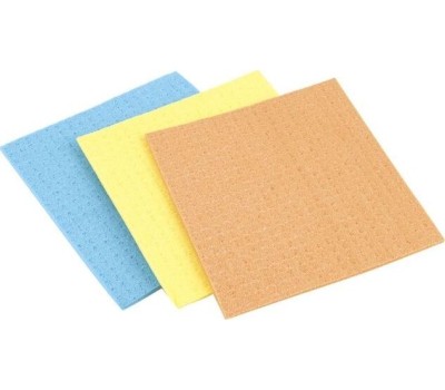 Салфетка РЫЖИЙ КОТ Салфетка целлюлозная универсальная, 15х15 см, 3 шт (003882)