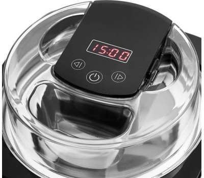 Мороженица KITFORT КТ-1809 серебристый/черный