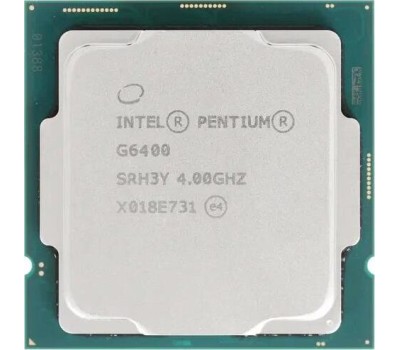 Процессор INTEL CPU Pentium Gold G6400 Comet Lake OEM {4.0ГГц, 4МБ, Socket1200}