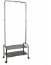 Вешалка напольная ЗМИ Валенсия 22М гардеробная Графит ВГВ22М ГР