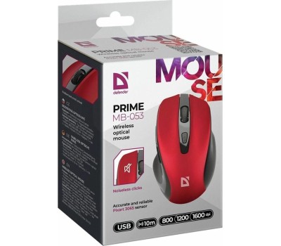 Мышь DEFENDER (52054) PRIME MB-053 , бирюза