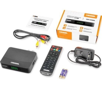 Приемник цифровой эфирный CADENA CDT-2388S