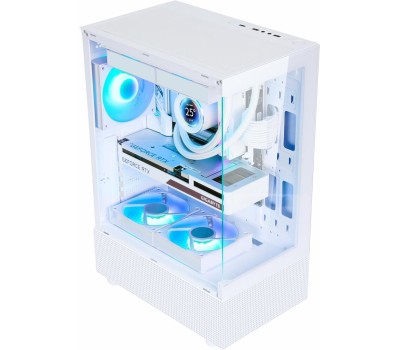 Корпус для ПК FORMULA Корпус Crystal Z1 белый без БП ATX 2xUSB2.0 1xUSB3.0 audio bott PSU