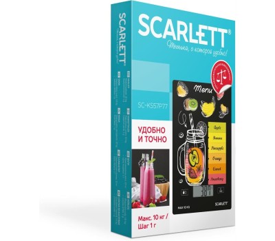 Весы кухонные SCARLETT SC-KS57P77 Смузи