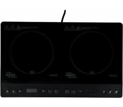 Индукционная плита OASIS РI-DB3K 2 кофн. черный 3500Вт
