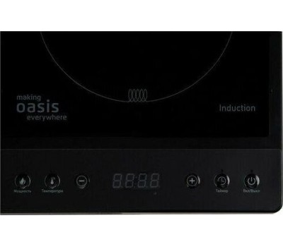 Индукционная плита OASIS РI-DB3K 2 кофн. черный 3500Вт