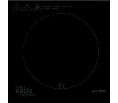 Индукционная плита OASIS РI-DB3K 2 кофн. черный 3500Вт