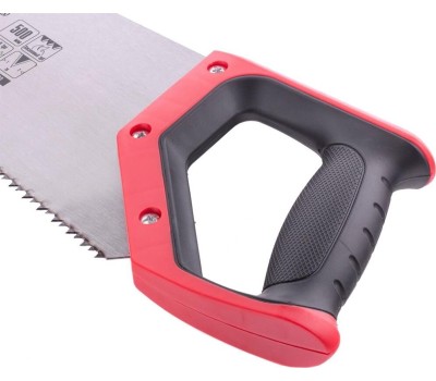 Ножовка MATRIX Ножовка по дереву, 500 мм, волновая вырубка, 5-6 TPI, каленый зуб 2D, двухкомпонентная рукоятка