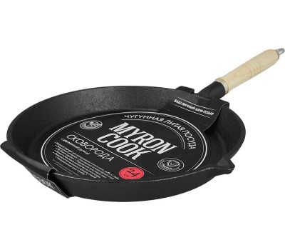Сковорода MY REAL IRON COOK MC2246 чугун дер/руч 24см