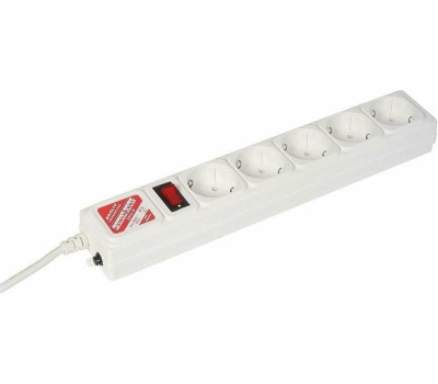 POWERCUBE Сетевой фильтр Power Cube SPG-B-6 white (1,9 м, 5 розеток, 10А) (SPG-B-6-WHITE)