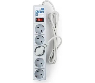 POWERCUBE Сетевой фильтр Power Cube SPG-B-6 white (1,9 м, 5 розеток, 10А) (SPG-B-6-WHITE)