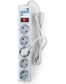 POWERCUBE Сетевой фильтр Power Cube SPG-B-6 white (1,9 м, 5 розеток, 10А) (SPG-B-6-WHITE)