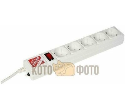 POWERCUBE Сетевой фильтр Power Cube SPG-B-6 white (1,9 м, 5 розеток, 10А) (SPG-B-6-WHITE)