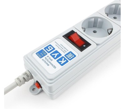 POWERCUBE Сетевой фильтр Power Cube SPG-B-6 white (1,9 м, 5 розеток, 10А) (SPG-B-6-WHITE)