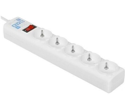 POWERCUBE Сетевой фильтр Power Cube SPG-B-6 white (1,9 м, 5 розеток, 10А) (SPG-B-6-WHITE)