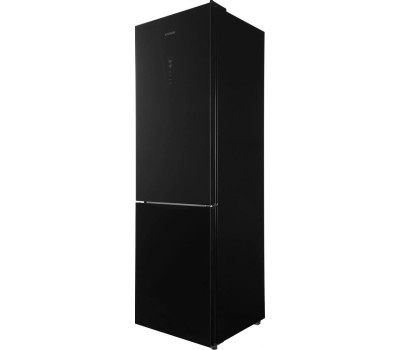 Холодильник Hyundai CC35083F черное стекло 2-хкамерн. черный CC35083F ЧЕРНОЕ СТЕКЛО