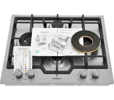 Газовая варочная поверхность HOTPOINT HGMT 643 W IX