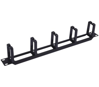 5bites Панель-органайзер кабеля CM-103B 5КОЛЕЦ для сетевых шкафов / 1U / 19