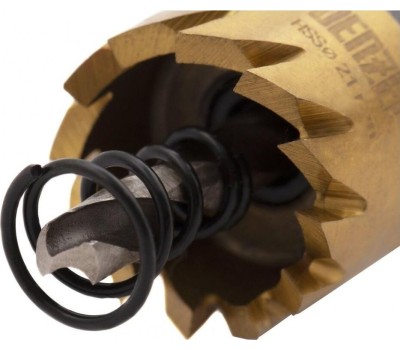 Коронка DENZEL Коронка по металлу HSS, 21 мм, нитридтитановое покрытие 724102