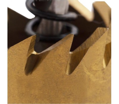 Коронка DENZEL Коронка по металлу HSS, 21 мм, нитридтитановое покрытие 724102