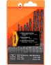 Набор сверл SPARTA Набор сверл по металлу, 2-8 мм, (через 0.5 мм) HSS 13 шт, цилиндрический хвостовик 723355