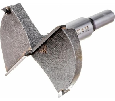 Сверло СИБРТЕХ Сверло Форстнера по дереву, 55 мм, цилиндрический хвостовик 704855