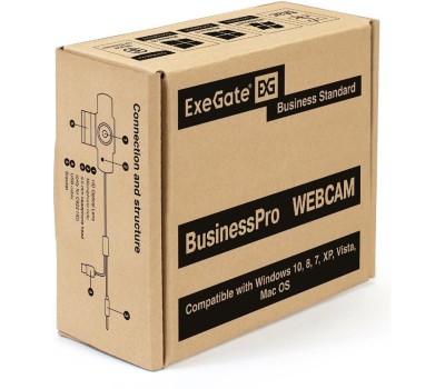 Exegate EX294581RUS Веб-камера ExeGate BusinessPro C922 2K Tripod