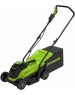 GREENWORKS Газонокосилка аккумуляторная GD24LM33K4, 33см, несамоходная, 4Ач, с ЗУ [2516107ub]