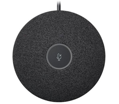 микрофон LOGITECH Микрофон Mic Pod Black, черный [989-000430]