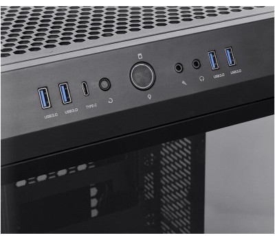 Корпус для ПК THERMALTAKE Корпус ATX The Tower 500, Midi-Tower, без БП, черный [ca-1x1-00m1wn-00]